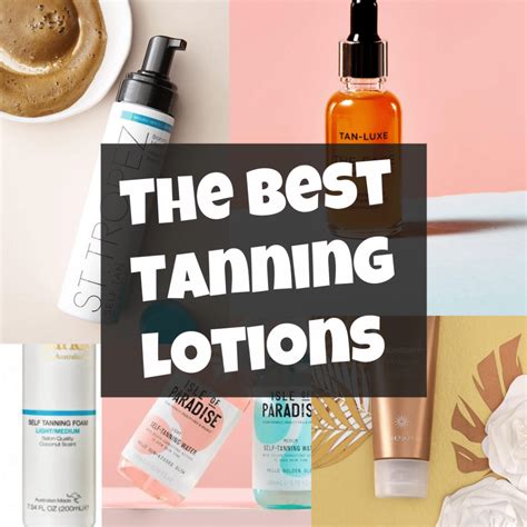 tan products that actually work.